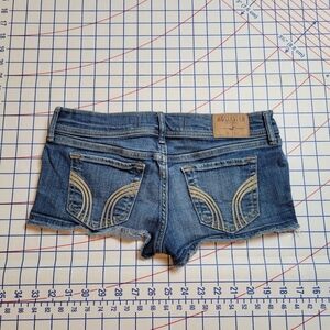 Hollister Women's Blue Denim Shorts